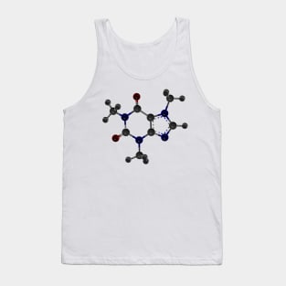 Caffeine Molecule Tank Top